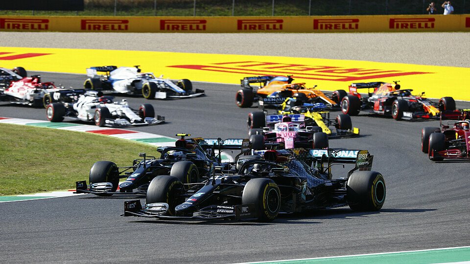Lewis Hamilton gewann nach einem chaotischen Rennen die Formel-1-Premiere in Mugello