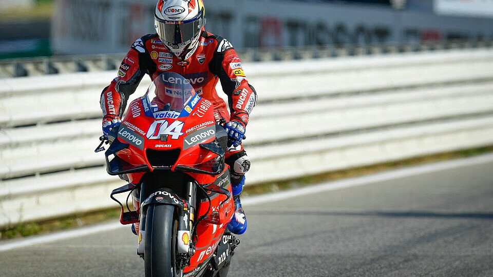 Andrea Dovizioso ist noch WM-Führender, Foto: MotoGP.com