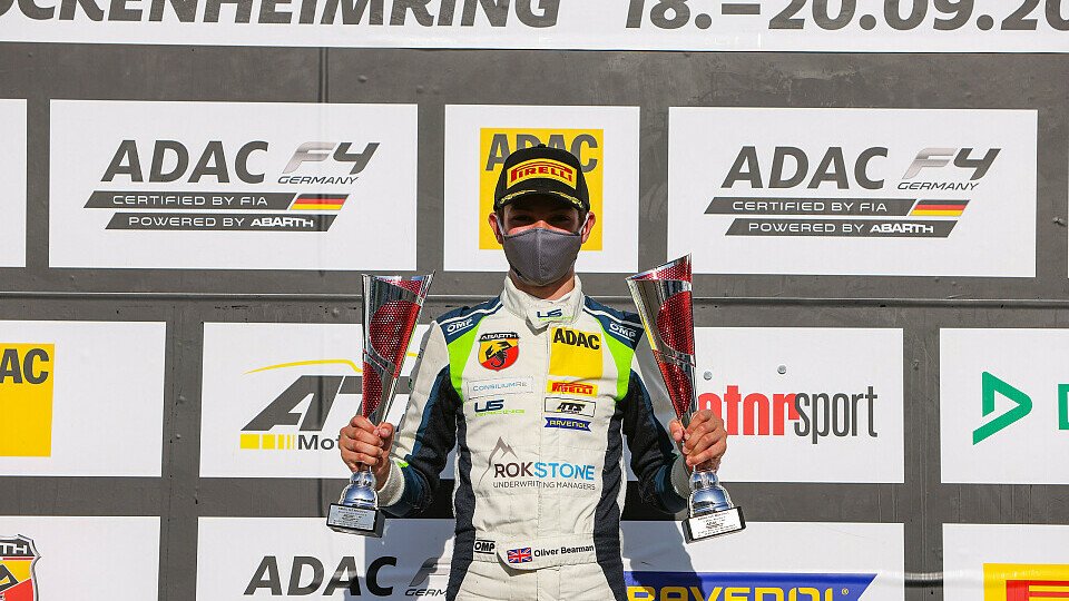 Erster Sieg in der ADAC Formel 4 für Oliver Bearman, Foto: ADAC Formel 4