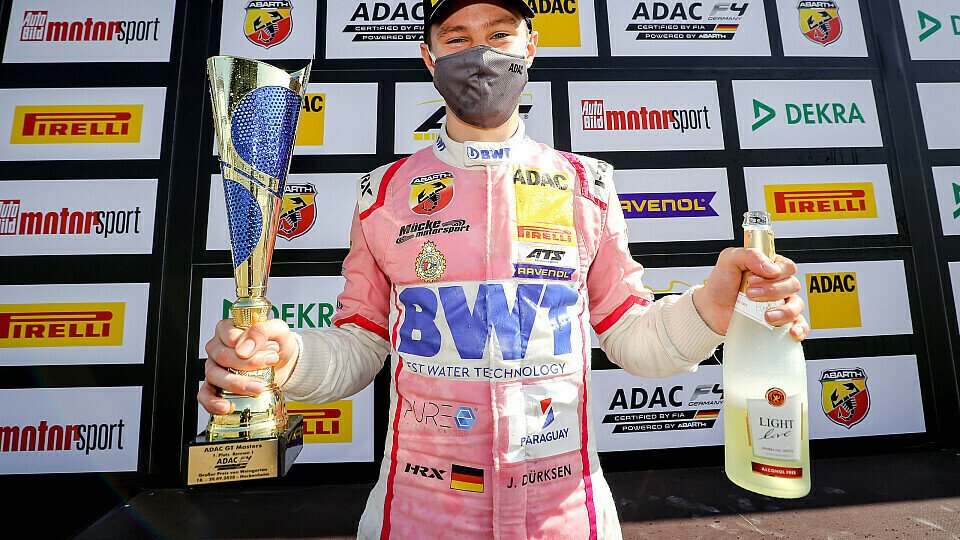 Joshua Dürksen gewann auf dem Hockenheimring, Foto: ADAC Formel 4