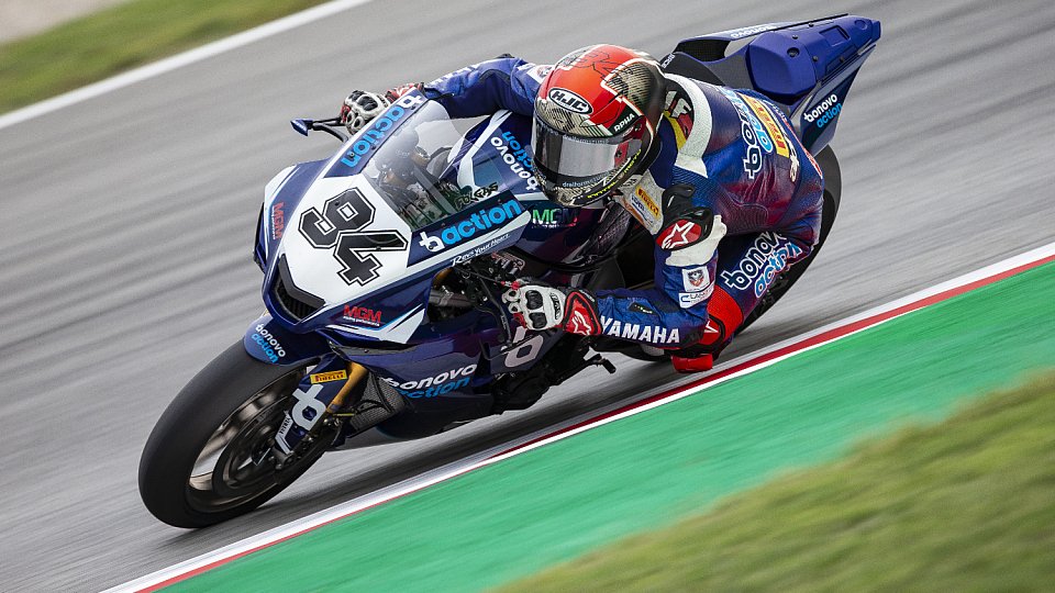 Jonas Folger fuhr im Sprint-Rennen von Barcelona in die Top-10, Foto: Yamaha Racing
