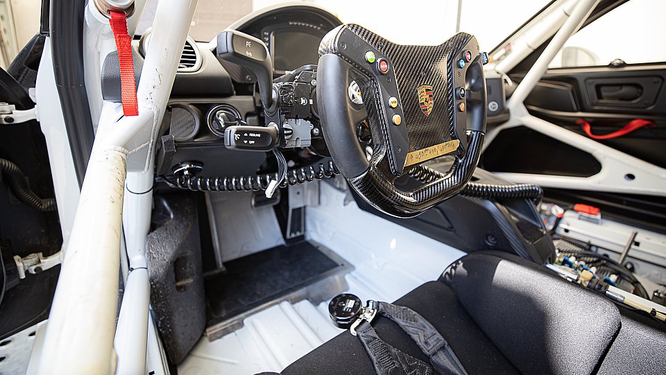 Das Space Drive System an Bord des Porsche Cayman 718 GT4 #58, Foto: Schaeffler Paravan