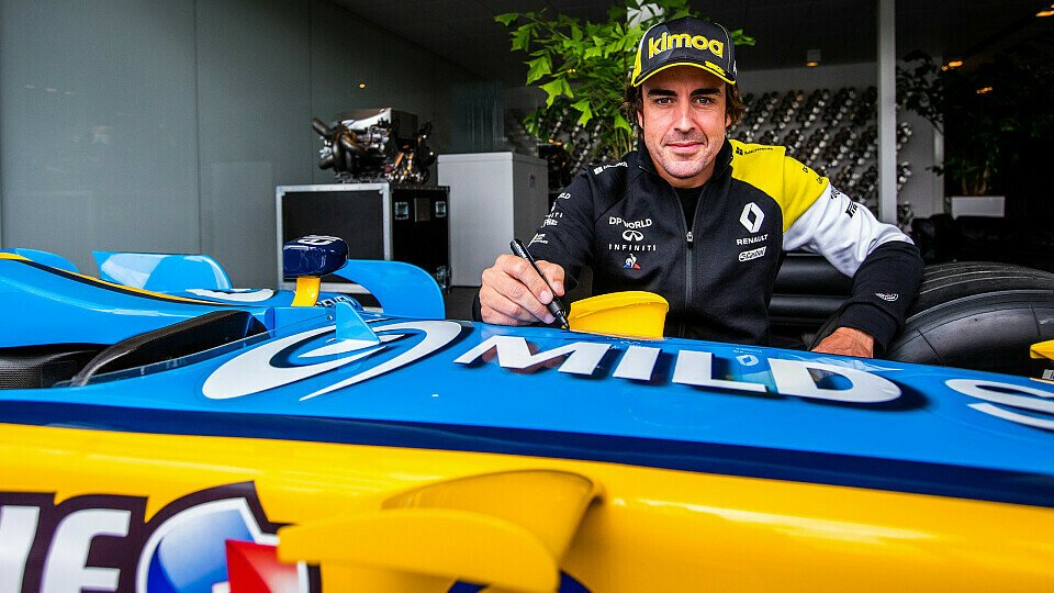 Fernando Alonso ist zurück an alter Wirkungsstätte, Foto: Renault F1 Team