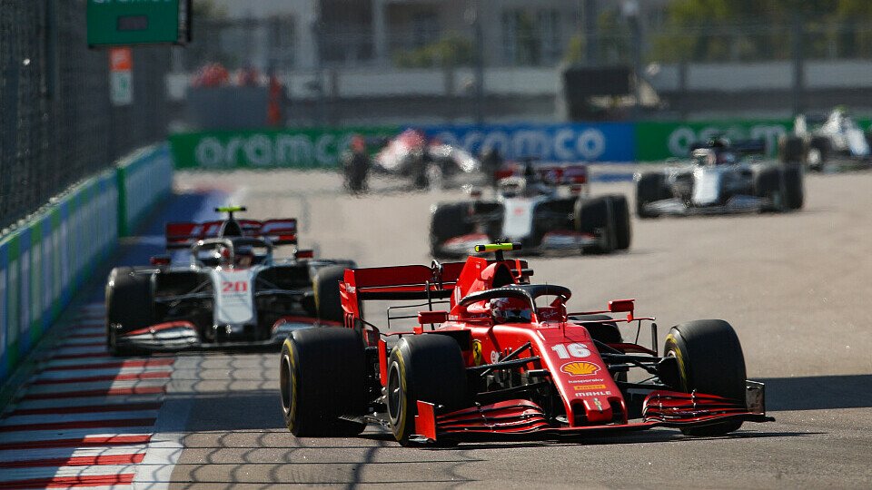 Charles Leclerc fuhr in Russland zum besten Ferrari-Ergebnis seit fünf Rennen, Foto: LAT Images