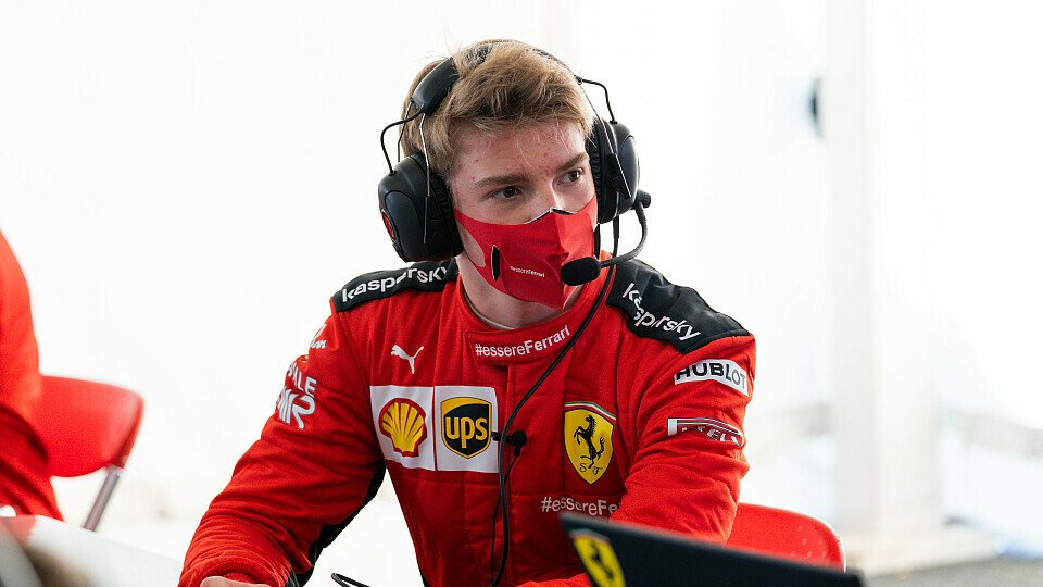 Ferrari-Junior Robert Shwartzman fährt in Abu Dhabi für Haas, Foto: Ferrari
