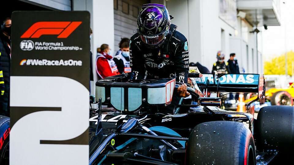 Muss Lewis Hamilton noch länger auf den Schumacher-Rekord warten? Nur Startplatz zwei am Nürburgring, Foto: LAT Images