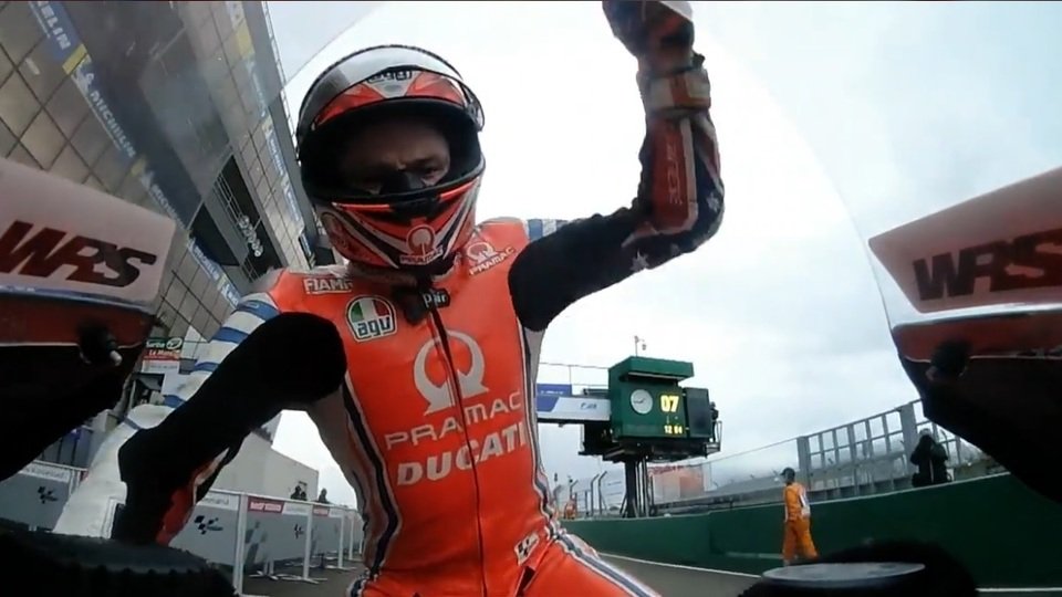 Jack Miller war nach seinem Ausfall stinksauer, Foto: Screenshot/MotoGP