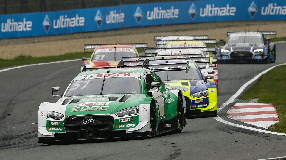 Nico Müller ärgert sich nach Platz zwei tierisch über Audi-Kollege Jamie Green, Foto: DTM