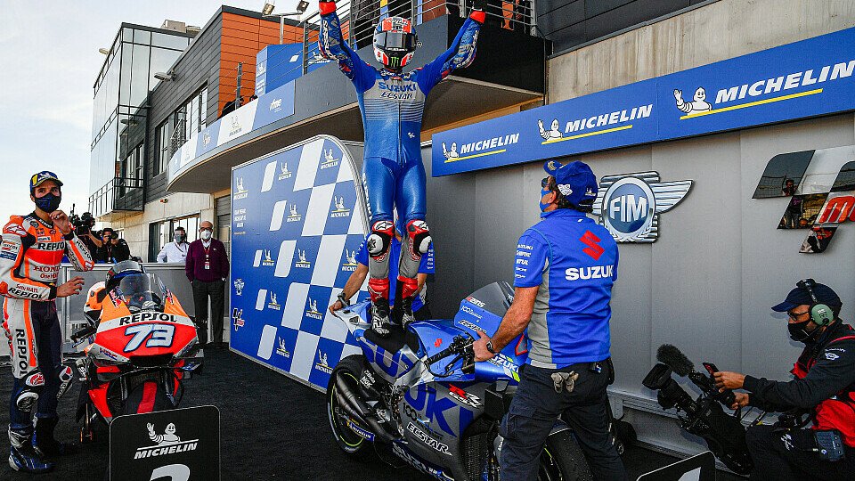 Alex Rins holte seinen ersten Saisonsieg, Foto: MotoGP.com