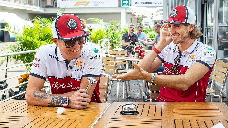 Kimi Räikkönen und Antonio Giovinazzi fahren auch 2021 für Alfa-Sauber in der Formel 1