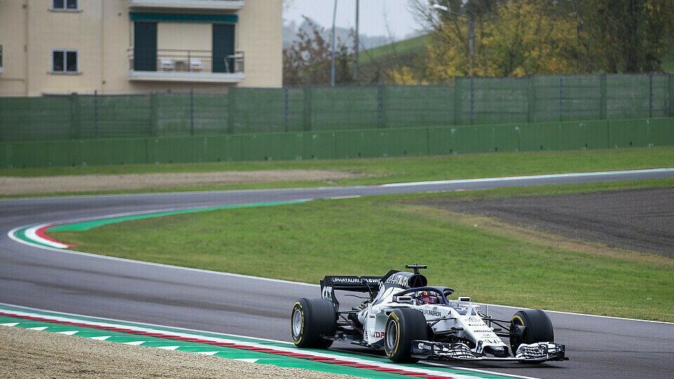 Yuki Tsunoda testete in Imola zum ersten Mal ein Formel-1-Auto, Foto: Red Bull Content Pool
