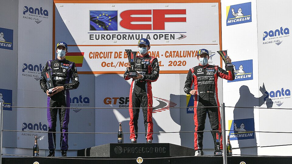 In Barcelona hat Niklas Krütten die Rookie-Meisterschaft der Euroformula Open gewonnen, Foto: Fotospeedy 
