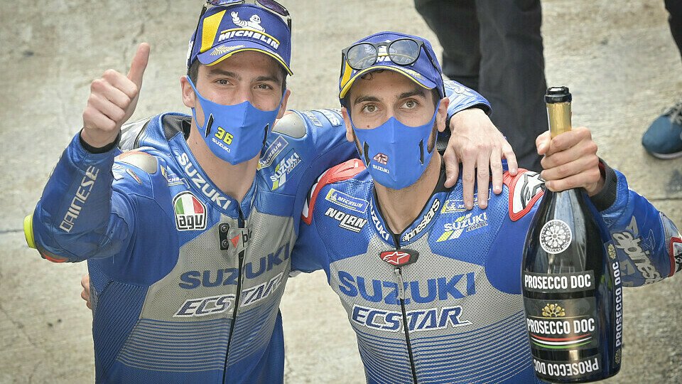 Joan Mir und Alex Rins lassen Suzuki jubeln, Foto: MotoGP.com