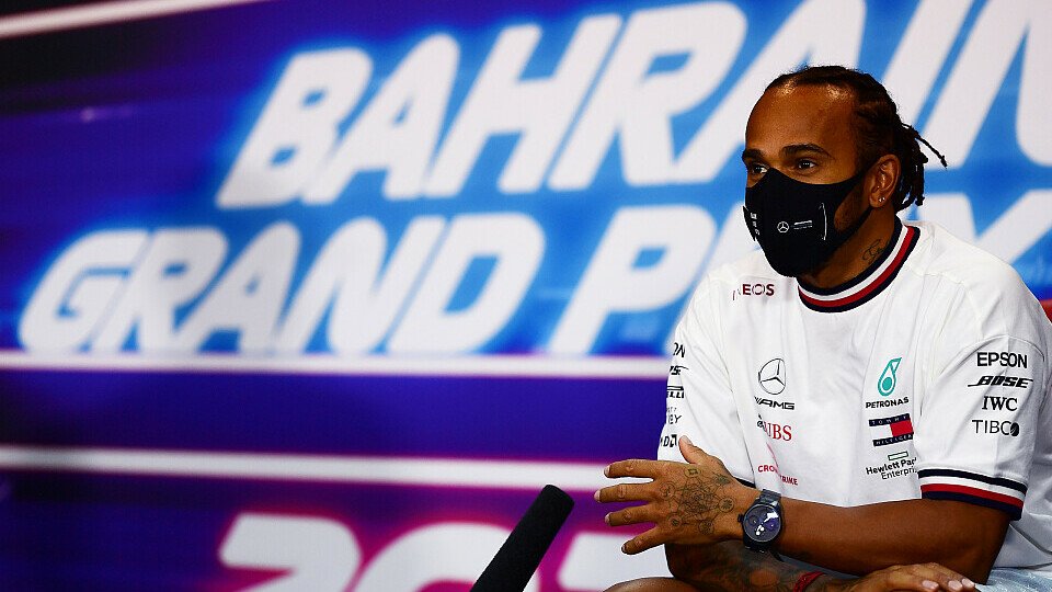 Vor dem Bahrain GP erreichten Lewis Hamilton mehrere Briefe, die sein politisches Engagement forderteten