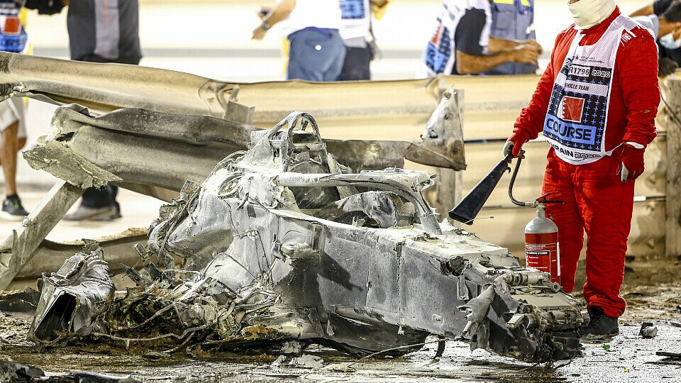 Dieses Chassis rettete Romain Grosjean das Leben, Foto: LAT Images