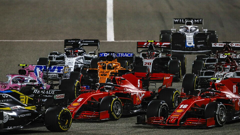 Sebastian Vettel war in Bahrain nicht gut auf Ferrari-Kollege Charles Leclerc zu sprechen