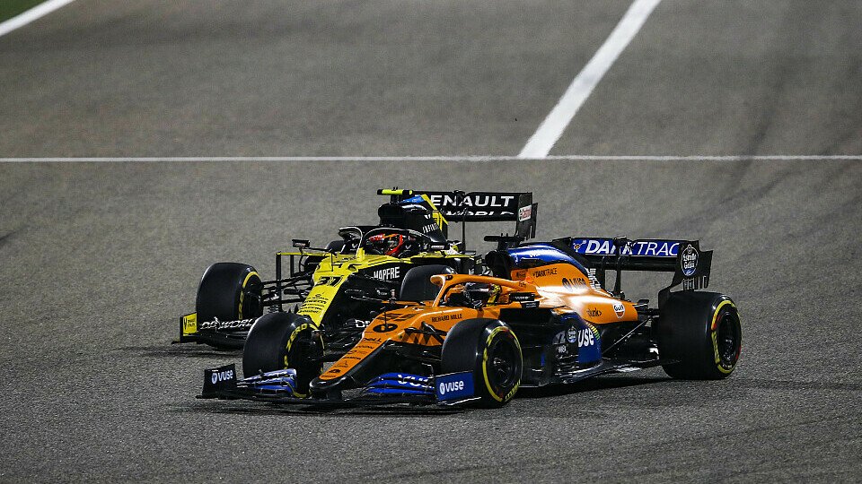 McLaren meldete sich in Bahrain mit einem starken Rennen im Kampf um Platz drei zurück