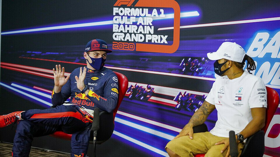 Max Verstappen wollte Lewis Hamilton in Bahrain mehr unter Druck setzen, als ihm Red Bulls Strategie erlaubte, Foto: LAT Images