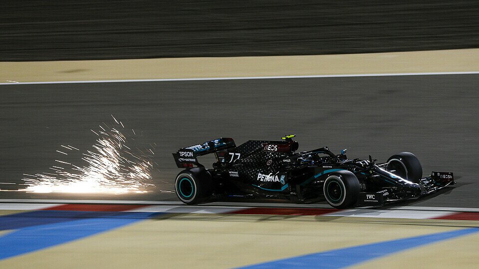 Valtteri Bottas setzte sich im Qualifying-Thriller der Formel 1 in Bahrain gegen George Russell und Max Verstappen durch