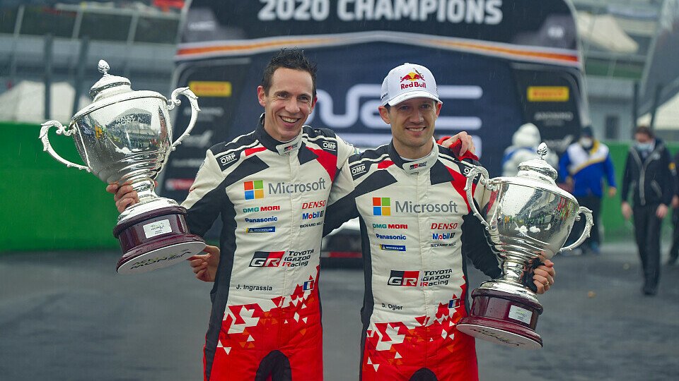 Sebastien Ogier feierte in Monza den Sieg und den Titel, Foto: LAT Images