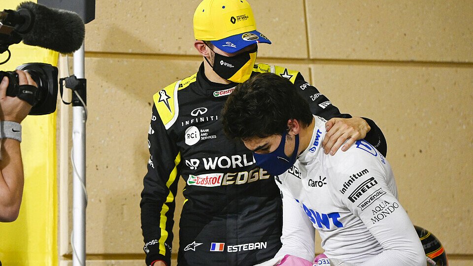 Lance Stroll musste sich in Bahrain Sergio Perez und Esteban Ocon geschlagen geben