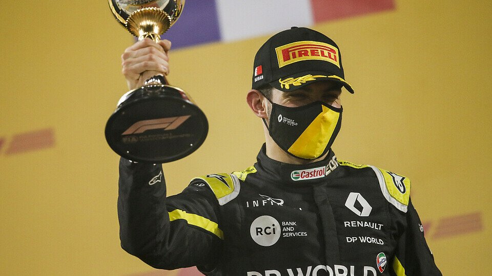 Platz 2 in Sakhir: Esteban Ocon erstmals auf einem Formel-1-Podium