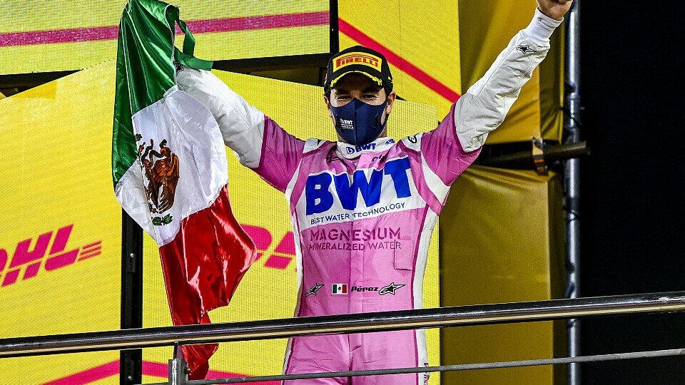 Sergio Perez feierte in Bahrain im 190. Rennen in der Formel 1 seinen ersten Sieg
