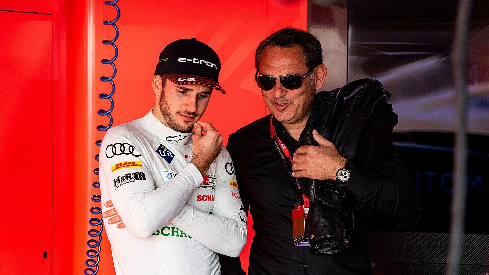 ABT-Boss Hans-Jürgen Abt mit Sohn Daniel bei der Formel E, Foto: Audi Communications Motorsport