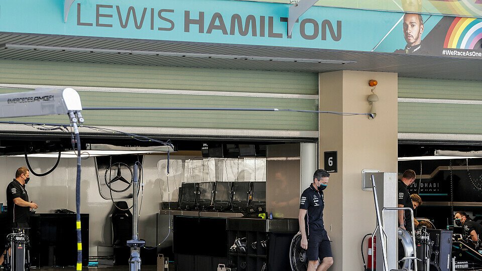 Lewis Hamilton ist in Abu Dhabi wieder am Start