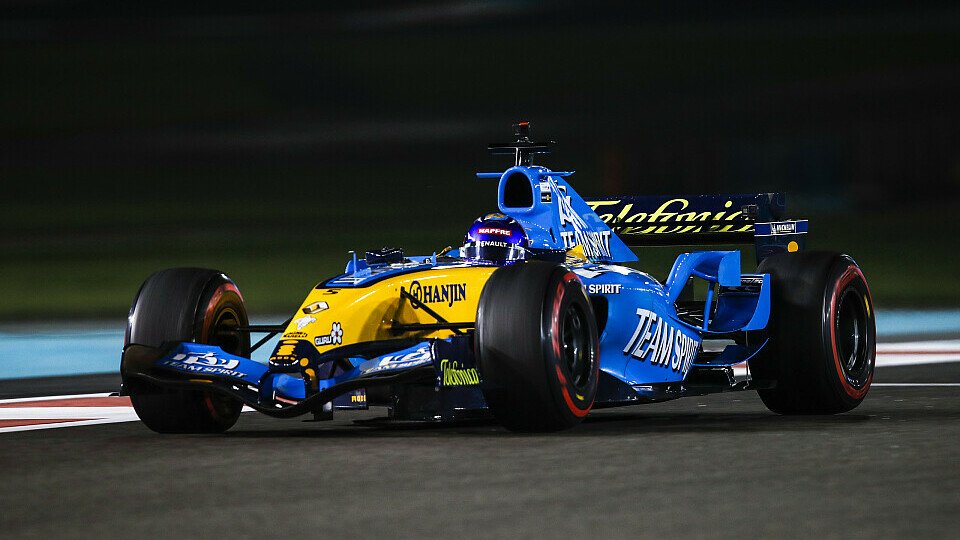 Fernando Alonso begeisterte die Formel 1 in Abu Dhabi mit dem V10-Sound seines Weltmeister-Renault
