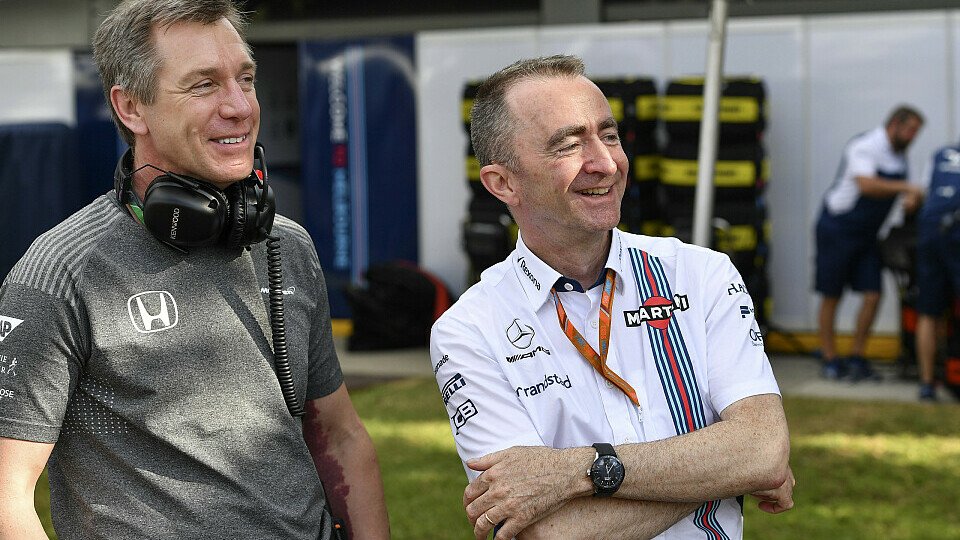 Tim Goss (links) mit seinem McLaren-Vorgänger Paddy Lowe