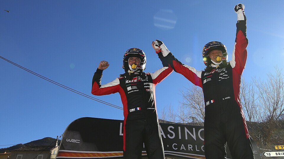 Sebastien Ogier ist nun gemeinsam mit Sebastien Loeb Rekordsieger der WRC Rallye Monte-Carlo, Foto: Toyota