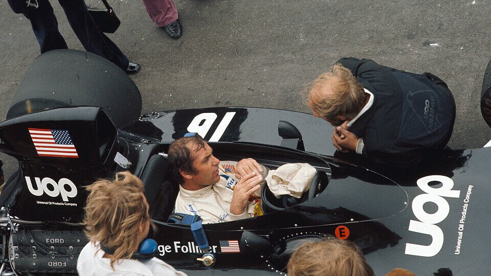 George Follmer bestritt 1973 für Shadow im Alter von 39 Jahren seinen ersten Formel-1-Grand-Prix
