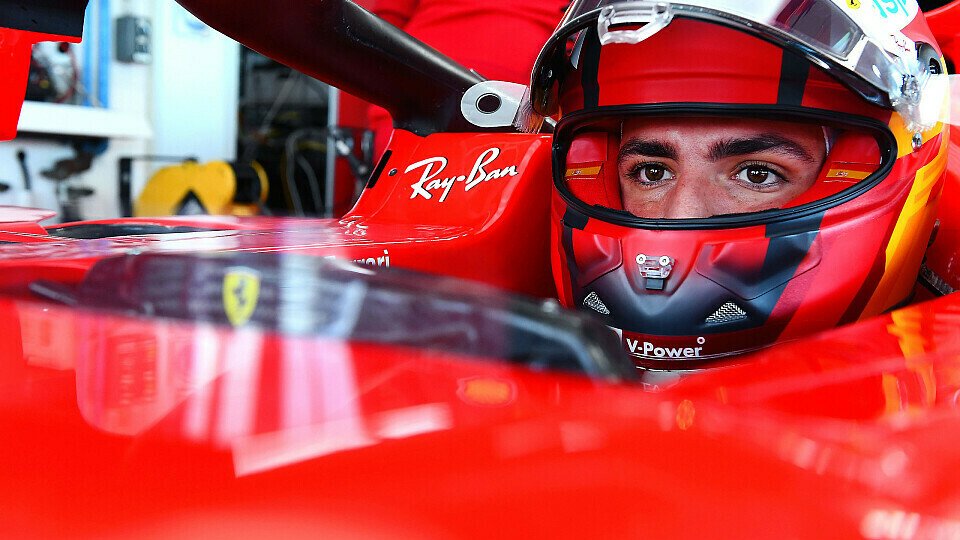 Carlos Sainz hat seinen ersten Test für Ferrari erfolgreich absolviert, Foto: Ferrari