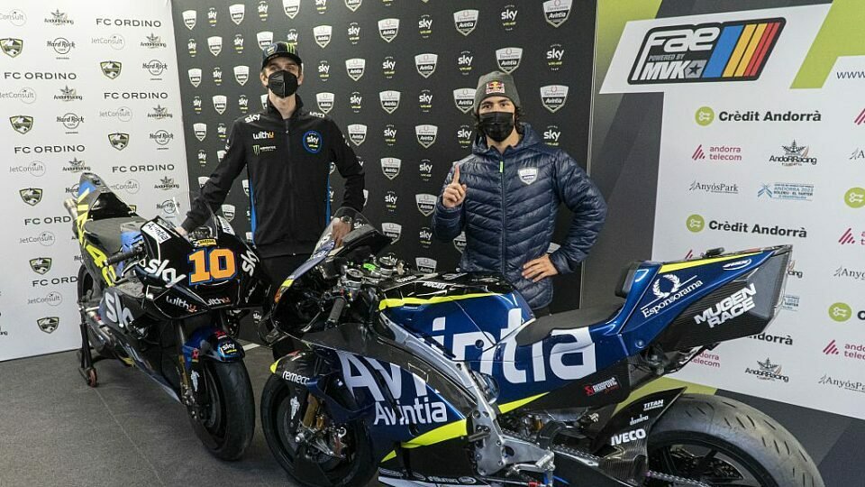 Luca Marini und Enea Bastianini starten ihr MotoGP-Abenteuer mit Avintia Ducati