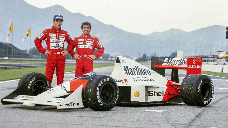 Senna gegen Prost: Ein Duell wie es heutzutage nicht mehr möglich ist - behauptet Sebastian Vettel., Foto: LAT Images