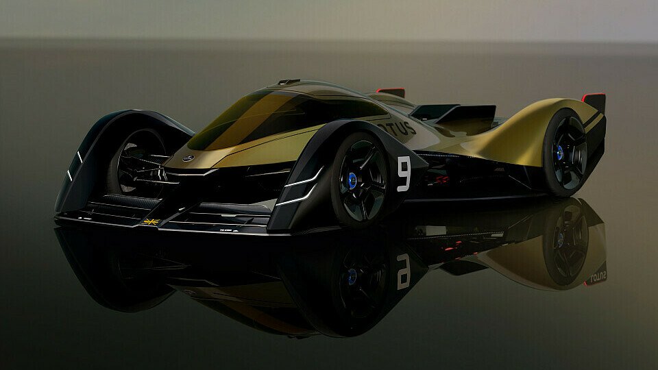 So sieht das erste Konzept des Lotus E-R9 für 2030 aus