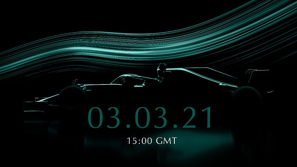 Aston Martin präsentiert sein neues Formel-1-Auto am 03. März 2021