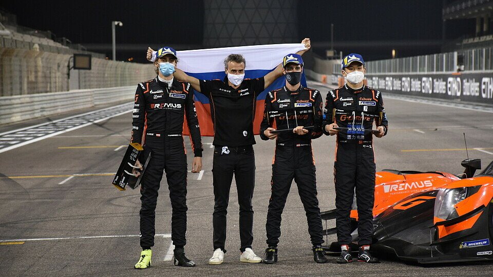 Rene Binder gewann in Abu Dhabi mit seinen Teamkollegen Ferdinand Habsburg und Yifei Ye den Titel, Foto: G-Drive Racing