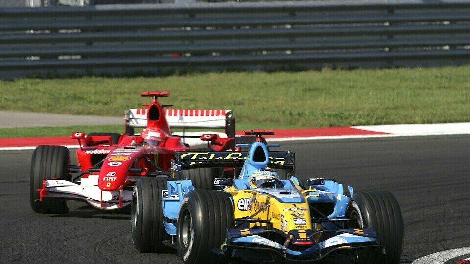 Die Formel-1-Saison 2006 war geprägt vom Duell der beiden Weltmeister, Foto: LAT Images