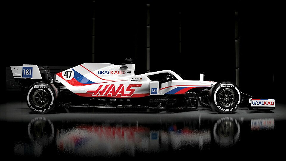 Haas-Sponsor Uralkalis sorgt für eine russische Lackierung des VF-21, Foto: Haas F1 Team