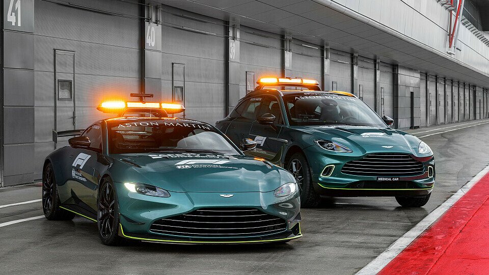 Aston Martin stellt in der Formel 1 2021 erstmals Safety Car und Medical Car neben Mercedes-AMG