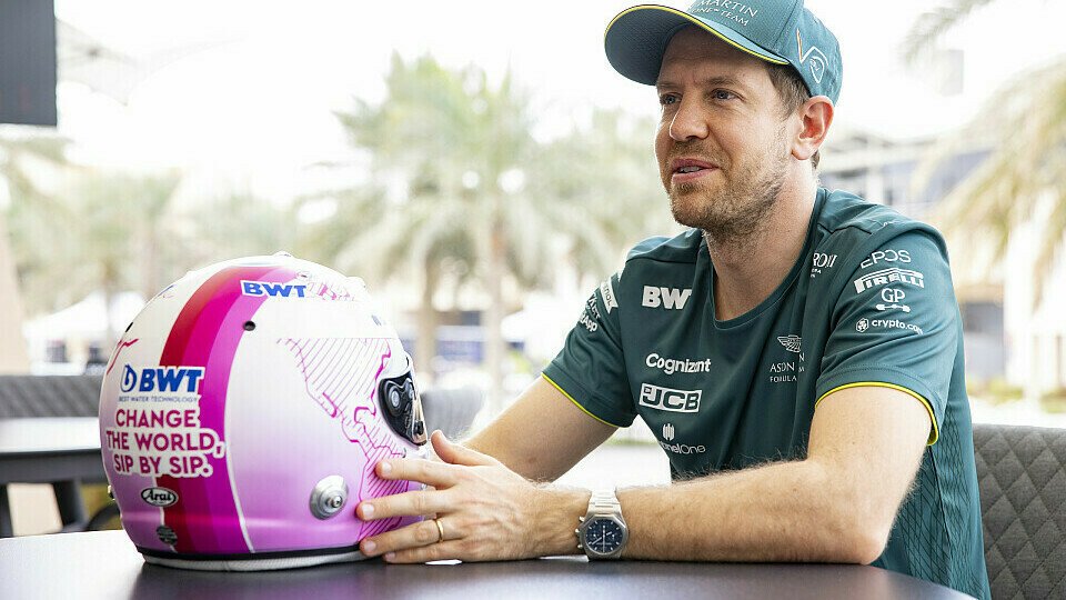 Sebastian Vettel fährt im Zuge einer neuen Partnerschaft in der Formel 1 2021 mit einem neuen Helmdesign