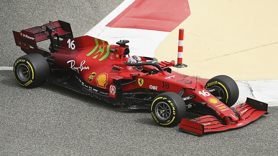 Ferrari beim Formel-1-Test in Bahrain: Trotz eines Schreckmoments läuft bisher alles nach Plan