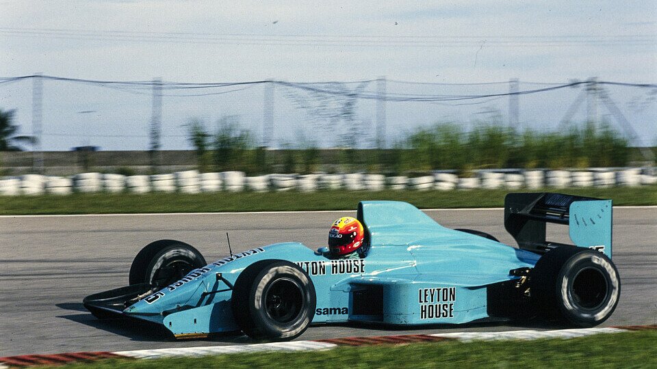 Mauricio Gugelmin holte 1989 ein Podest im ersten von Adrian Newey entwickelten Formel-1-Auto