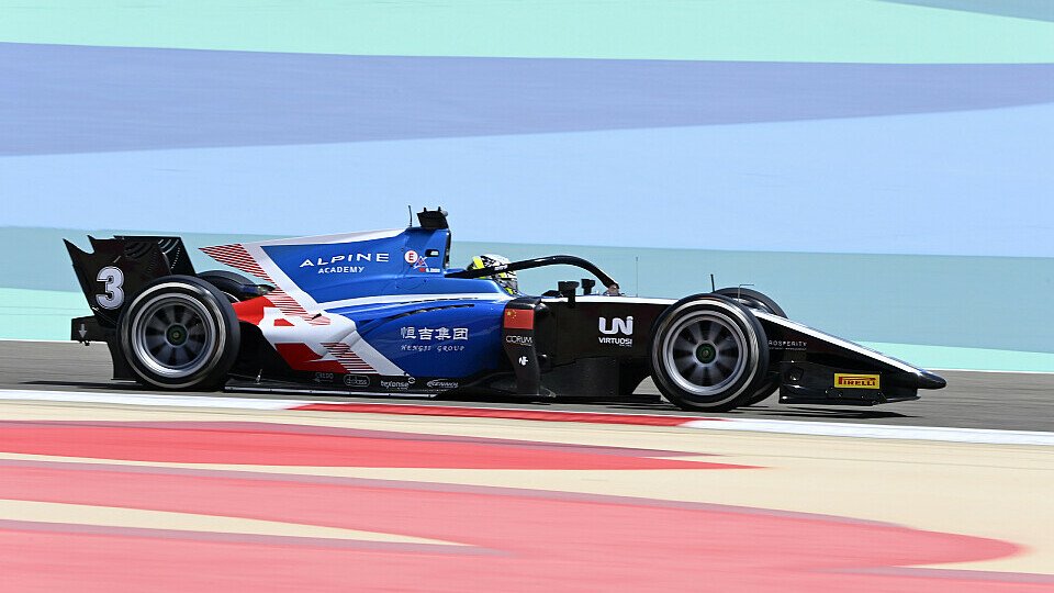 Guanyu Zhou fuhr im Bahrain-Qualifying die Bestzeit