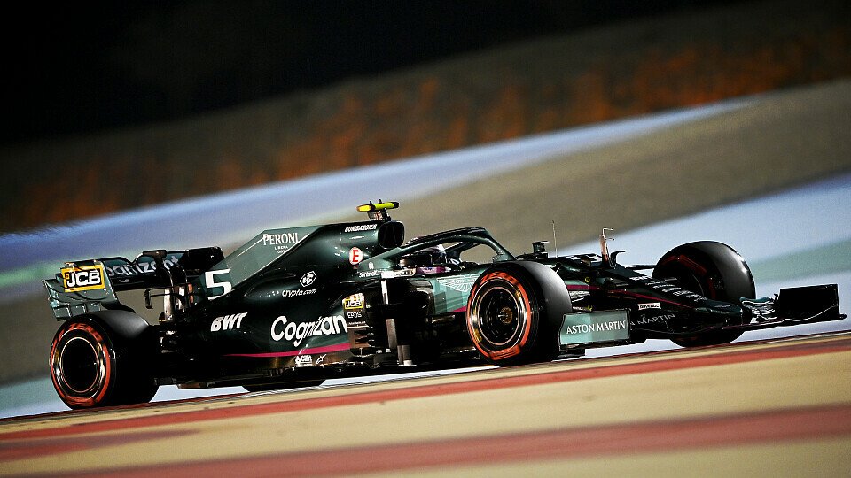 Sebastian Vettel startet beim Bahrain GP 2021 vom letzten Startplatz