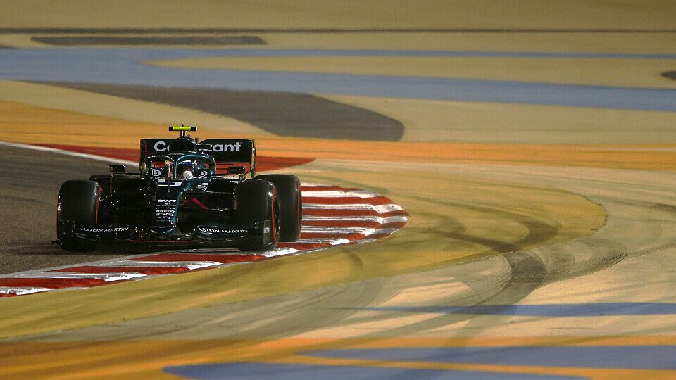 Sebastian Vettel fuhr im Qualifying zum Bahrain GP 2021 in seinem Aston Martin nur auf Platz 18