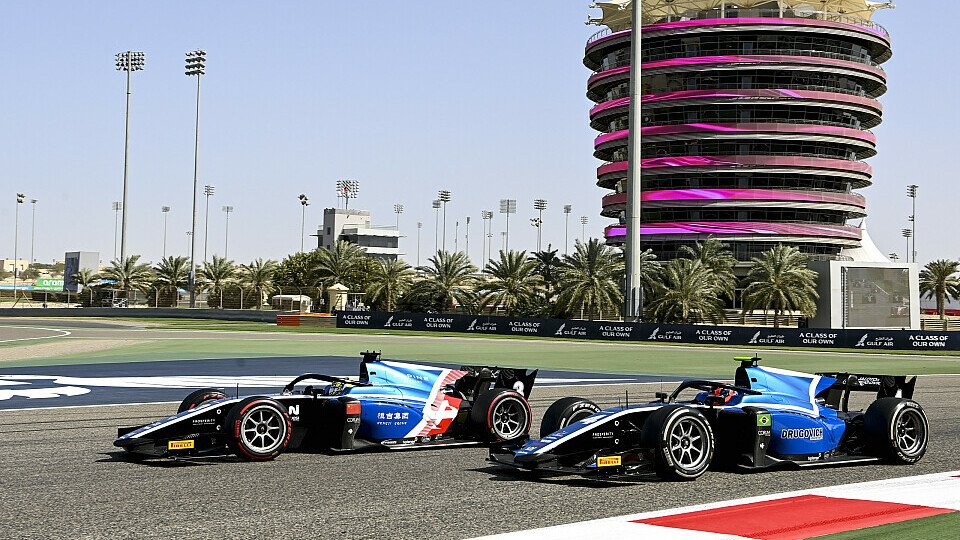 Guanyu Zhou gewinnt das Hauptrennen der Formel 2 in Bahrain