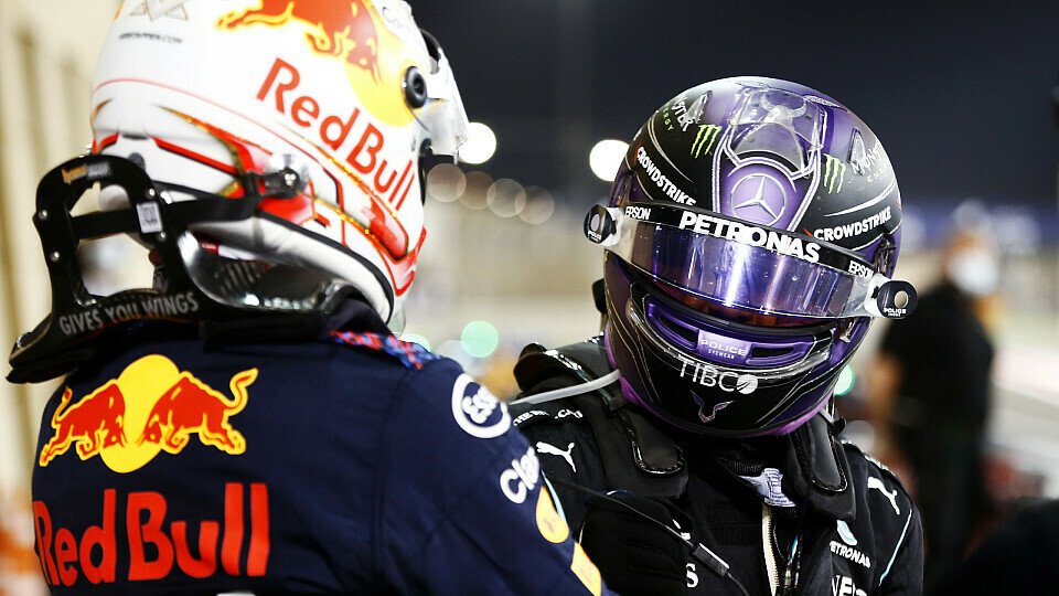 Lewis Hamilton bezwang heute in Bahrain Max Verstappen, Foto: LAT Images